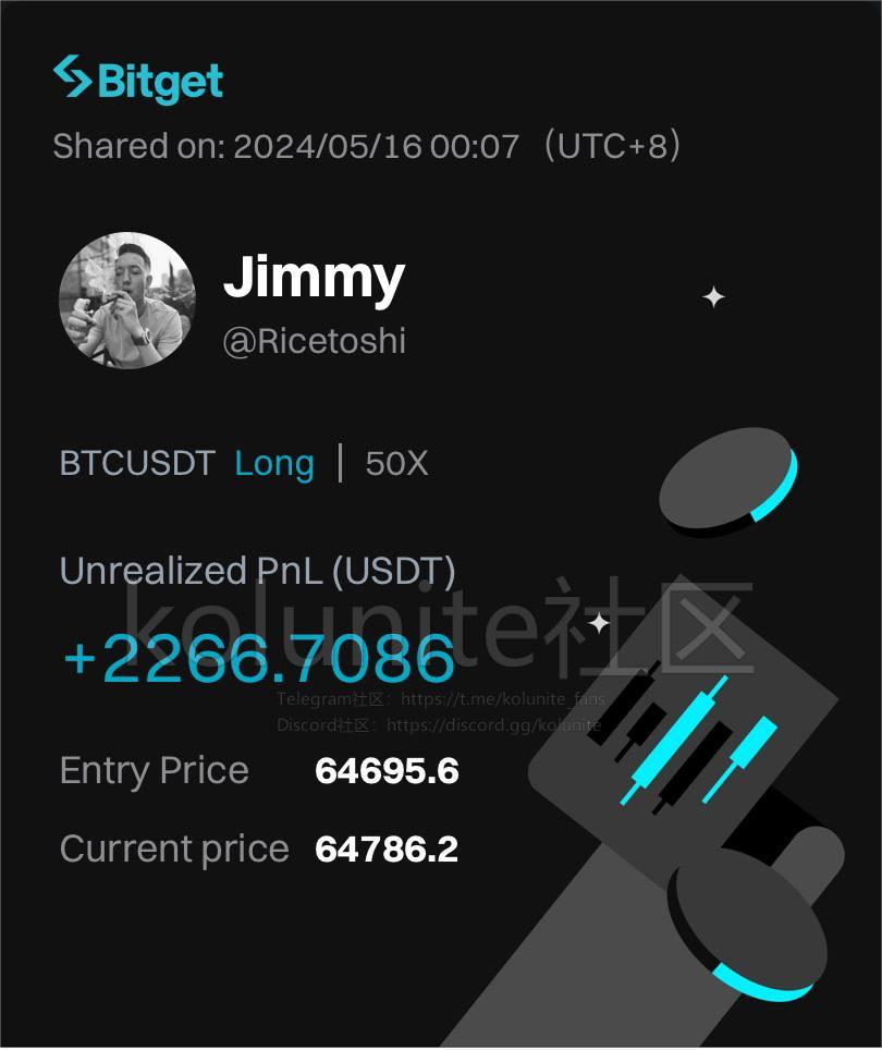 2024年5.16日jimmy米哥分析比特币以太坊行情