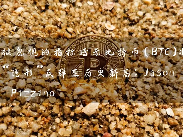 被忽视的指标暗示比特币（BTC）将“隐形”反弹至历史新高：Jason Pizzino