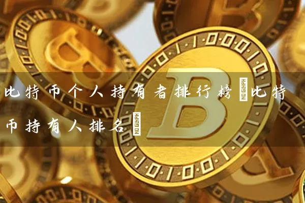 比特币个人持有者排行榜(比特币持有人排名)