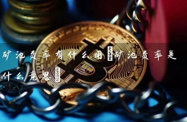 矿池费率有什么用(矿池费率是什么意思)