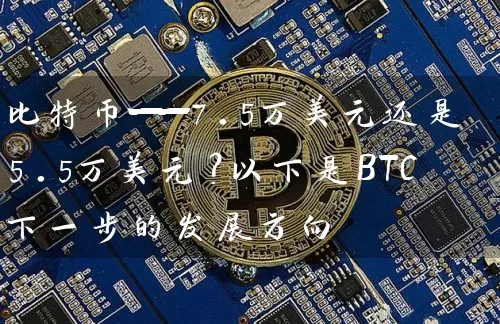 比特币——7.5万美元还是5.5万美元？以下是BTC下一步的发展方向