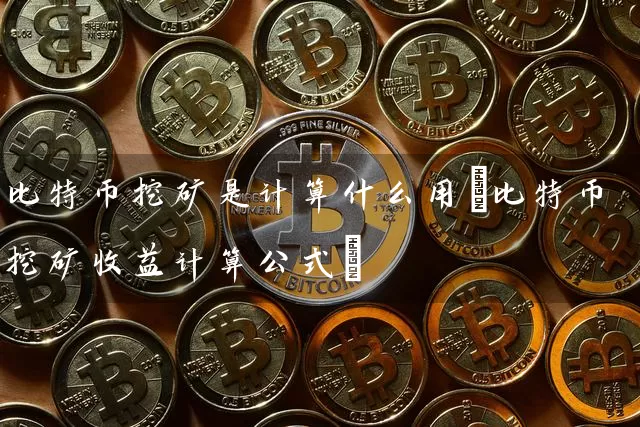 比特币挖矿是计算什么用(比特币挖矿收益计算公式)