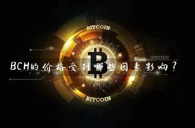BCH的价格受到哪些因素影响？