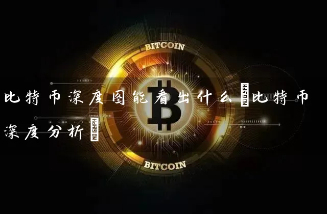 比特币深度图能看出什么(比特币深度分析)