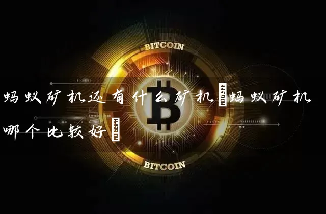 蚂蚁矿机还有什么矿机(蚂蚁矿机哪个比较好)