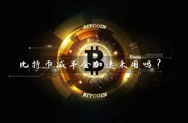 比特币减半会加速采用吗？