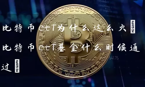 比特币etf为什么这么火(比特币etf基金什么时候通过)
