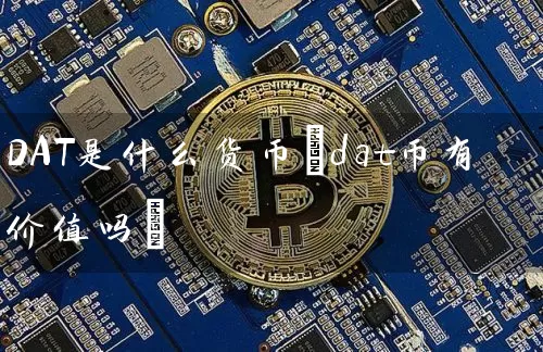 DAT是什么货币(dat币有价值吗)