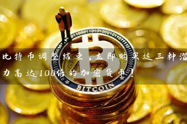 比特币调整结束,立即购买这三种潜力高达100倍的加密货币!