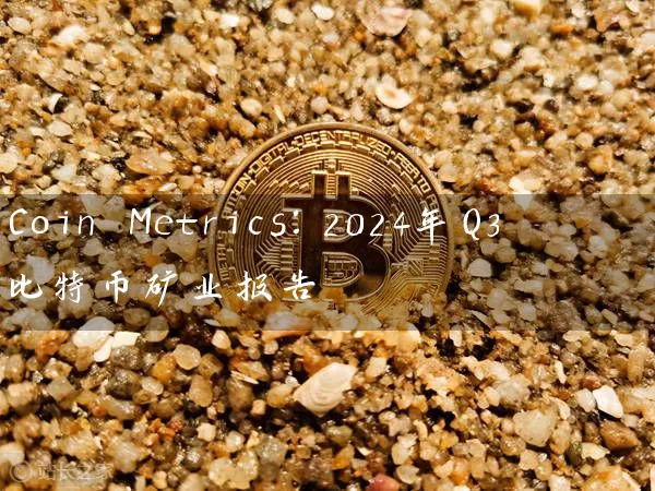 Coin Metrics：2024年Q3比特币矿业报告