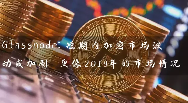 Glassnode：短期内加密市场波动或加剧 更像2019年的市场情况