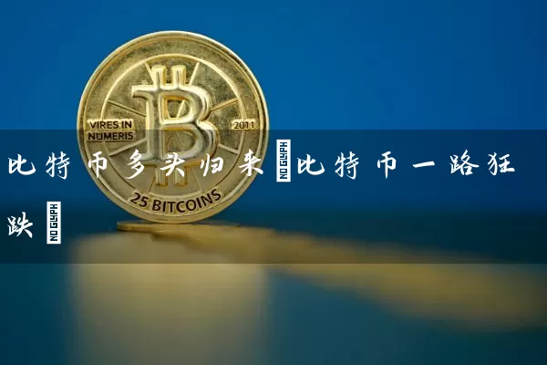 比特币多头归来(比特币一路狂跌)
