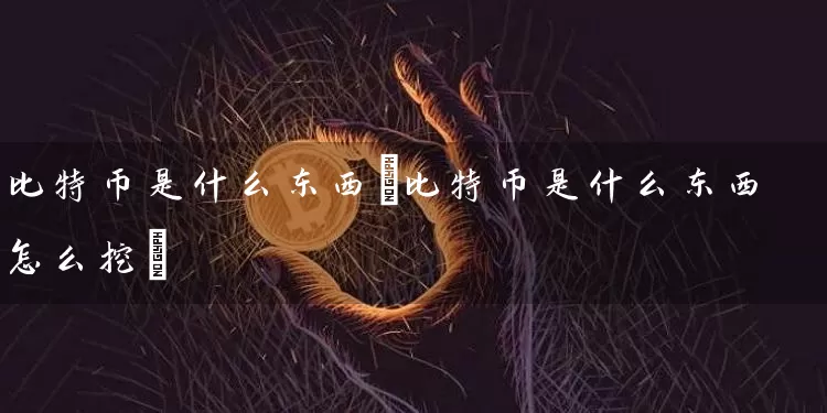 比特币是什么东西(比特币是什么东西怎么挖)
