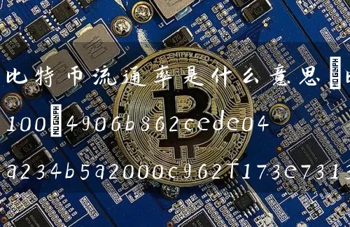 比特币流通率是什么意思(比特币流通率100是什么意思)