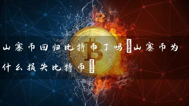 山寨币回归比特币了吗(山寨币为什么损失比特币)