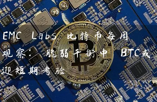 EMC Labs 比特币每周观察： 脆弱平衡中 BTC或迎短期考验