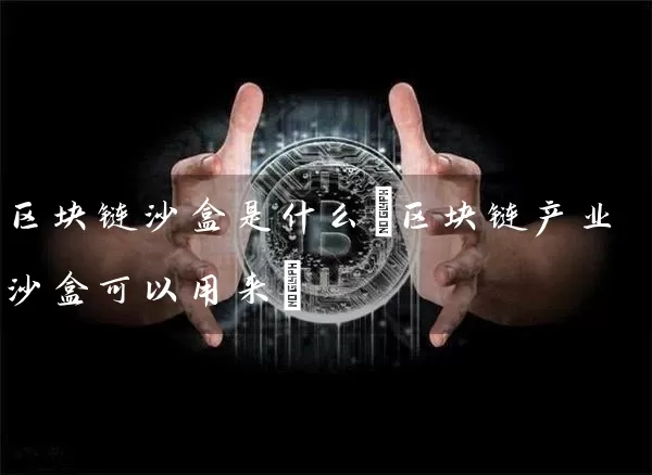 区块链沙盒是什么(区块链产业沙盒可以用来)