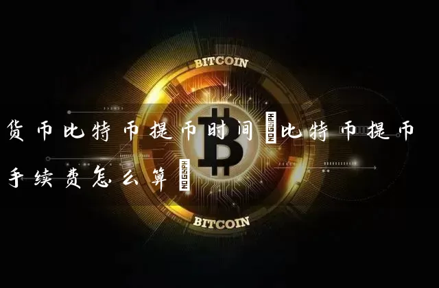 货币比特币提币时间(比特币提币手续费怎么算)