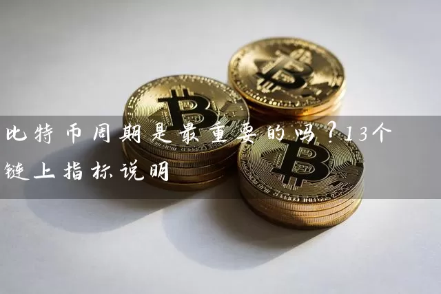 比特币周期是最重要的吗？13个链上指标说明