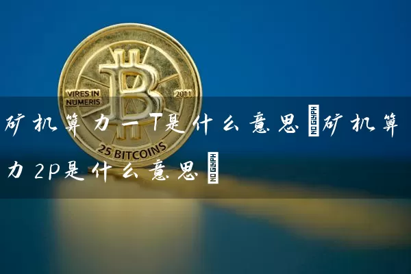 矿机算力一T是什么意思(矿机算力2p是什么意思)
