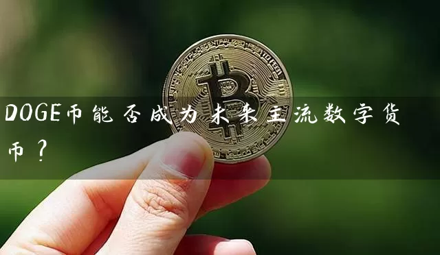 DOGE币能否成为未来主流数字货币？