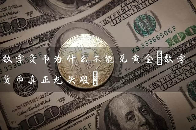 数字货币为什么不能兑黄金(数字货币真正龙头股)