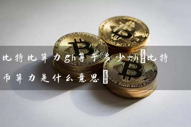 比特比算力gh等于多少th(比特币算力是什么意思)