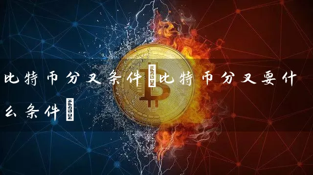 比特币分叉条件(比特币分叉要什么条件)