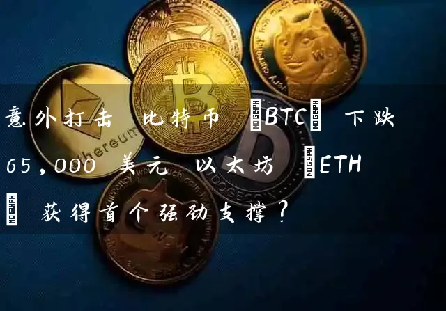 意外打击 比特币 (BTC) 下跌 65,000 美元 以太坊 (ETH) 获得首个强劲支撑？