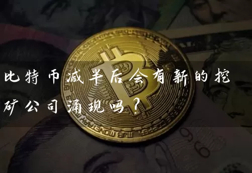 比特币减半后会有新的挖矿公司涌现吗？