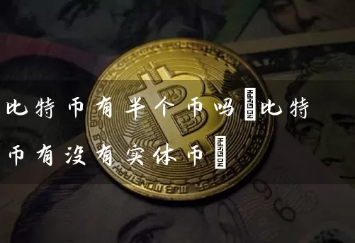 比特币有半个币吗(比特币有没有实体币)