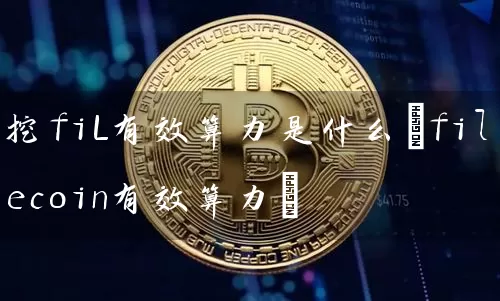挖fiL有效算力是什么(filecoin有效算力)