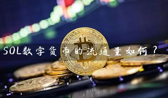 SOL数字货币的流通量如何？
