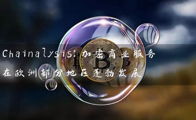 Chainalysis：加密商业服务在欧洲部分地区蓬勃发展
