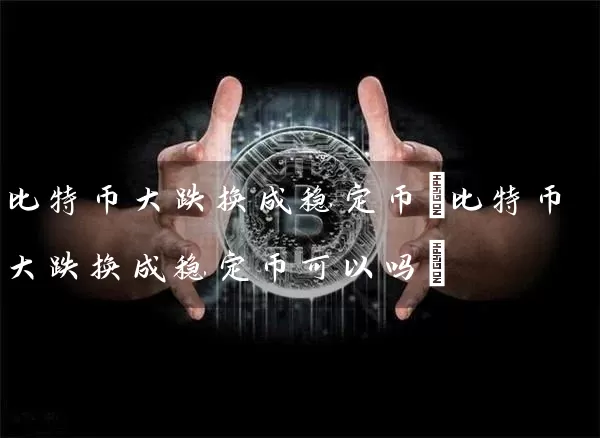 比特币大跌换成稳定币(比特币大跌换成稳定币可以吗)