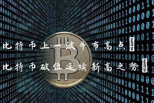 比特币上一波牛市高点(比特币破位延续新高之势)