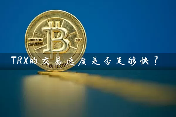 TRX的交易速度是否足够快？