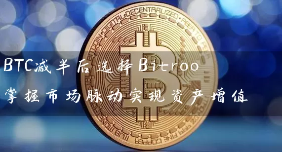 BTC减半后选择Bitroo 掌握市场脉动实现资产增值