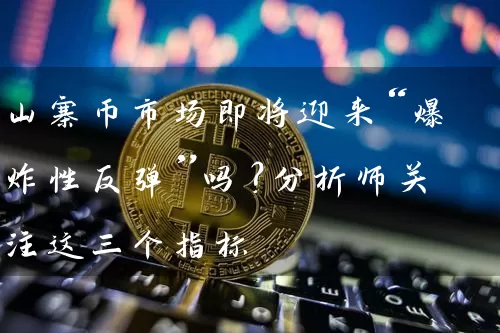 山寨币市场即将迎来“爆炸性反弹”吗？分析师关注这三个指标