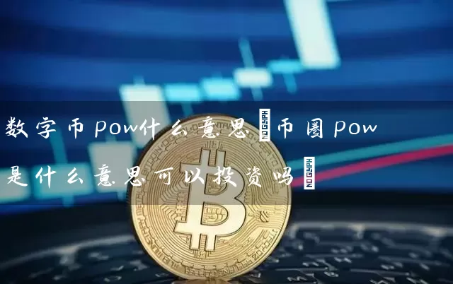 数字币pow什么意思(币圈pow是什么意思可以投资吗)