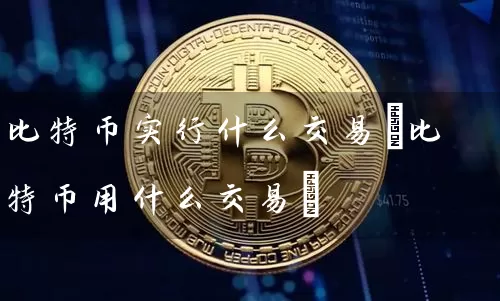 比特币实行什么交易(比特币用什么交易)