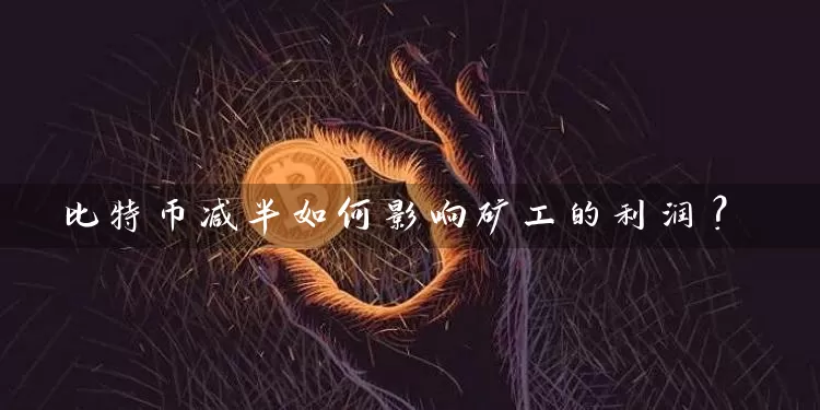 比特币减半如何影响矿工的利润？