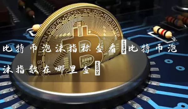 比特币泡沫指标查看(比特币泡沫指数在哪里查)