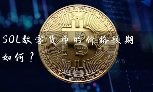 SOL数字货币的价格预期如何？