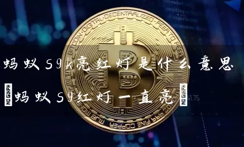 蚂蚁s9k亮红灯是什么意思(蚂蚁s9红灯一直亮)