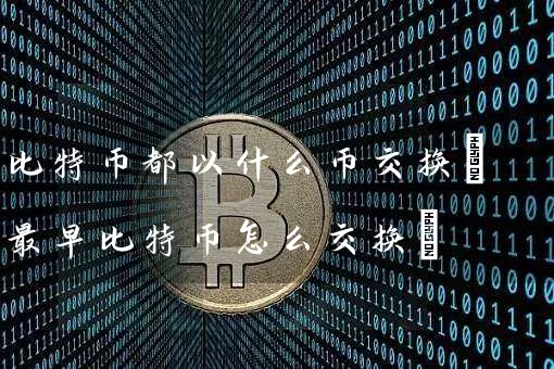 比特币都以什么币交换(最早比特币怎么交换)