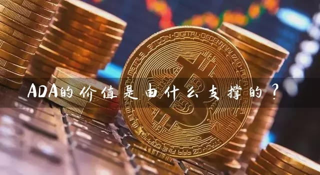 ADA的价值是由什么支撑的？