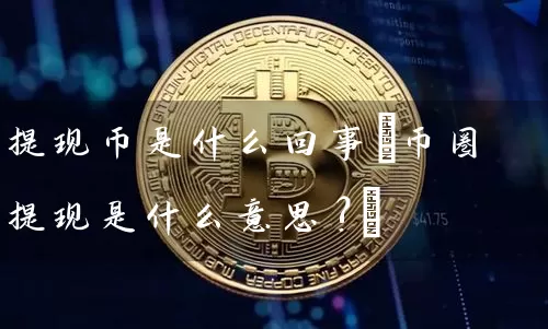 提现币是什么回事(币圈提现是什么意思?)