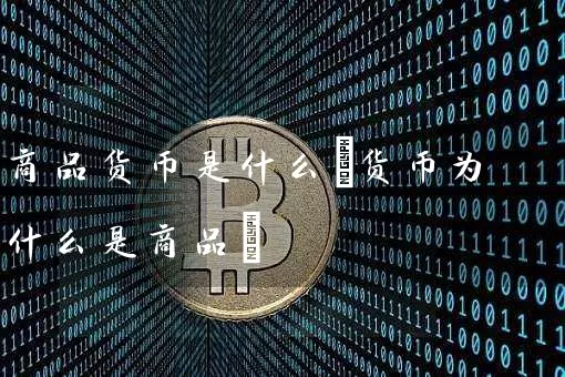 商品货币是什么(货币为什么是商品)