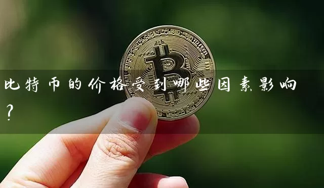 比特币的价格受到哪些因素影响？
